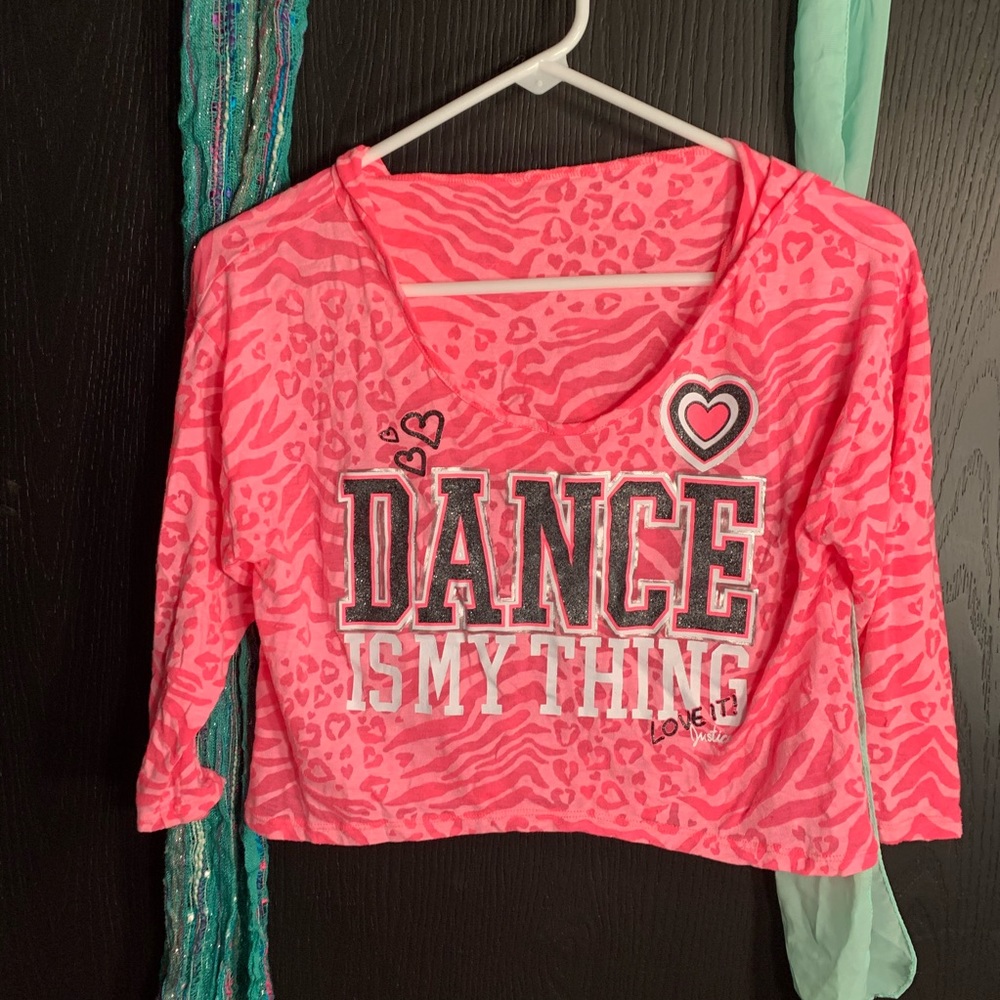 Justice shirt girls